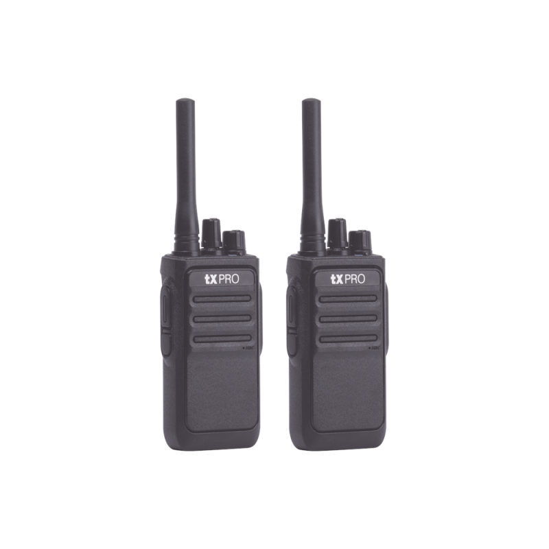2 RADIOS TXPRO TX320 UHF 16CH PROFESIONAL