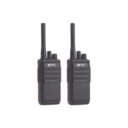2 RADIOS TXPRO TX320 UHF 16CH PROFESIONAL