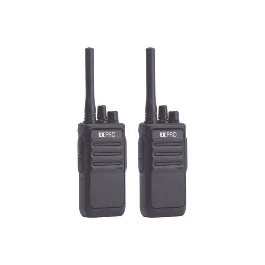 2 RADIOS TXPRO TX320 UHF 16CH PROFESIONAL