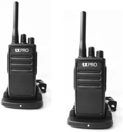 2 RADIOS TXPRO TX320 UHF 16CH PROFESIONAL