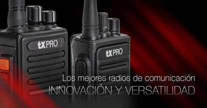 2 RADIOS TX600 UHF 5W 16CH PROFESIONAL