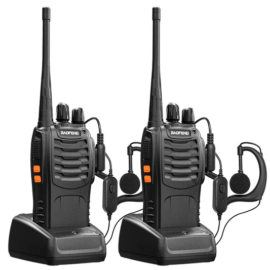 2 RADIOS BAOFENG UHF 5KM