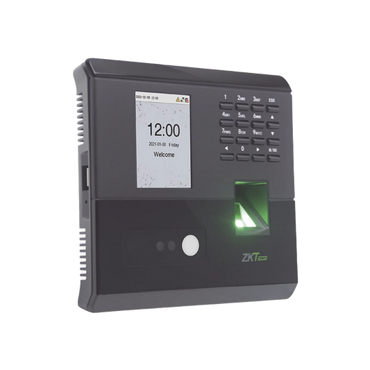 Terminal Biométrica Facial y Huella / 100 Rostros 500 Huellas / Visible Light / ADMS / TCP/IP / BioTimePro