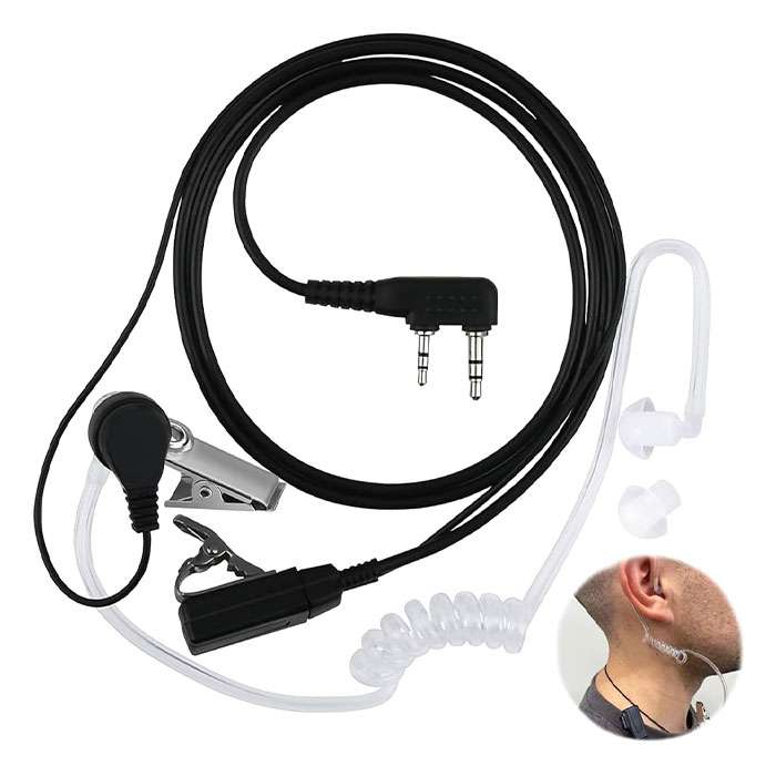 AURICULAR PARA RADIO ACUSTICO TRANSPARENTE